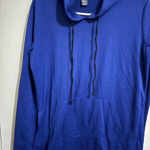 Blue Hoodie Sweatshirt